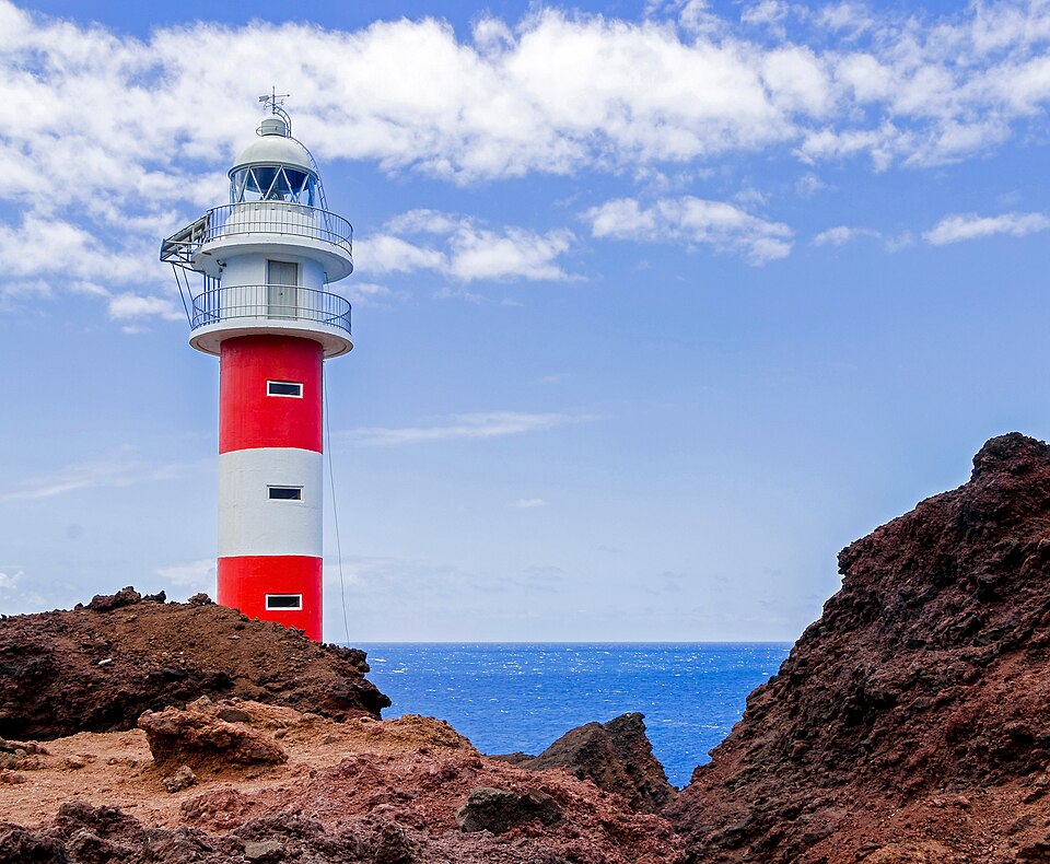 The Teno lighthouse at the island's north-west tip